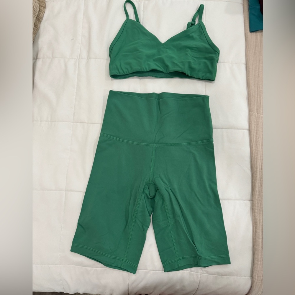 Aritzia Tna Butter green set size small